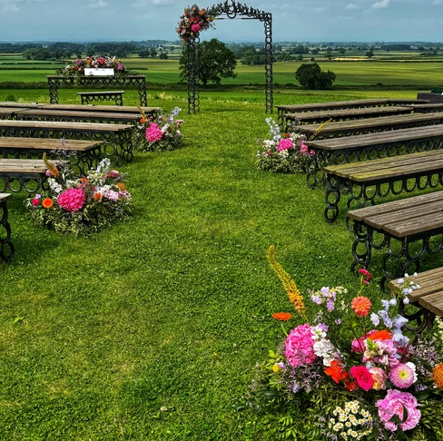 A Dreamy Summer Wedding at Thief Hall, Northallerton